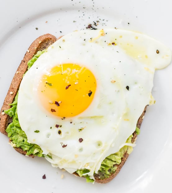 Doble sandwich de huevo